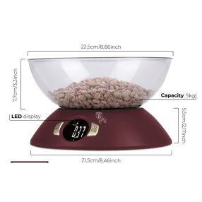   Berlinger Haus Leonardo Collection Konyhai Mérleg Tállal BH-9615 