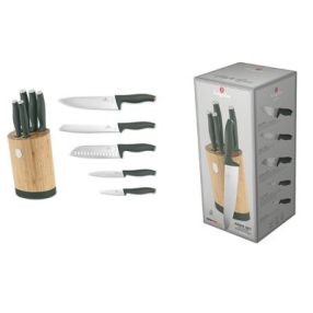   Berlinger Haus Matte Green Collection 6 részes konyhai késkészlet  BH-2757 