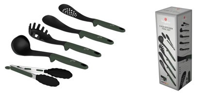 Berlinger Haus Matte Green Collection 5 részes konyhai eszközkészlet  BH-6341 