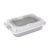 Berlinger Haus Taupe Collection Tepsi fedővel 36,5 x 24,5 x 5,5 cm BH-8638