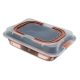 Berlinger Haus Rose Gold Line Collection Tepsi fedővel BH-8673 