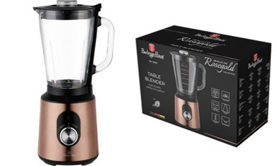 Berlinger Haus Rose Gold Line Collection Turmixgép 1,75 L-es mércés edzett üvegkancsóval  BH-9695 