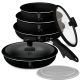 Berlinger Haus Matte Black Collection 9 részes edénykészlet  BH-8257 