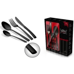   Berlinger Haus Matte Black Collection 24 részes evőeszköz készlet BH-3080 