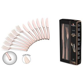   Berlinger Haus Rosegold Collection 12 darabos evőeszköz készlet BH-3088 