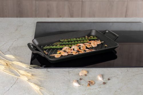 Berlinger Haus Öntöttvas téglaplap alakú grill sütőlap 33 cm BH-6532
