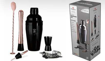 Berlinger Haus Black Rose Collection 6 darabos bartender szett BH-8545