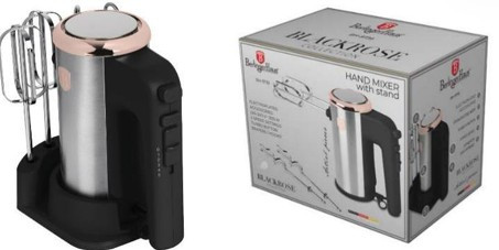 Berlinger Haus Black Rose Collection  Kézi Mixer Állvánnyal BH-9739
