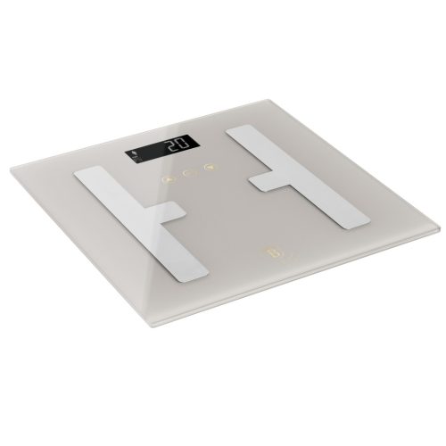 Berlinger Haus Sahara Collection Testzsíranalizáló üveg személymérleg 180 kg-ig