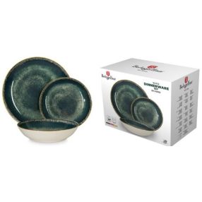   Berlinger Haus Matte Green Collection 18 részes étkészlet  BH-10300