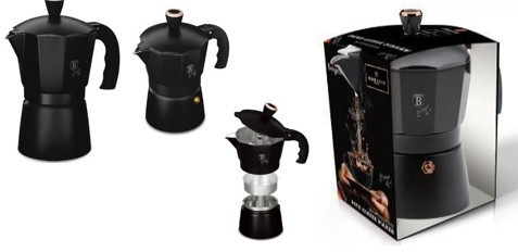 Berlinger Haus Black Rose Collection Kávéfőző  6 személyes 0,3 L BH-8561