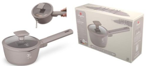 Berlinger Haus Szósz.Edény+Fedő 16Cm Taupe BH-8088 