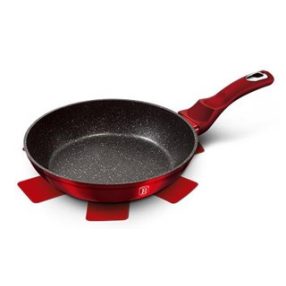   Berlinger Haus Metallic Burgundy Line serpenyő márvány bevonattal, 28 cm BH-1253N