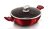 Berlinger Haus Metallic Burgundy Line lábas márvány bevonattal, fedővel, 24 cm BH-1262N
