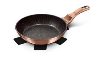 Berlinger Haus Metallic Rosegold Line serpenyő márvány bevonattal, 24 cm BH-1509N