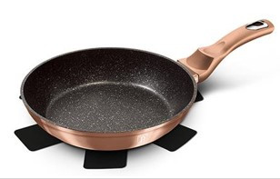 Berlinger Haus Metallic Rosegold Line serpenyő márvány bevonattal  28 cm BH-1510