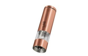 Berlinger Haus Metallic Rosegold Line elektromos fűszermalom LED fénnyel BH-1906