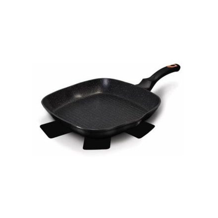 BH-1636N GRILL SERPENYŐ 28CM BLACK