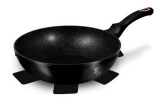 Berlinger Haus Black Rose Collection wok márvány bevonattal BH-1638N