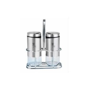   Berlinger Haus Royal Black Collection só- és borsszóró készlet állvánnyal, rozsdamentes fekete BH-1993