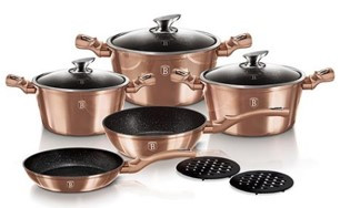 Berlinger Haus Metallic Line Rose Gold Edénykészlet BH-1220N