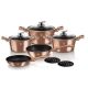 Berlinger Haus Metallic Line Rose Gold Edénykészlet BH-1220N