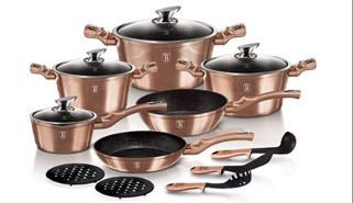 Berlinger Haus N 15R.Edénykészlet Rose Gold BH-1224N