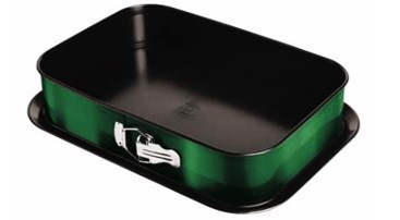 Berlinger Haus Emerald Collection kapcsos szögletes tortaforma titán bevonattal BH-6461