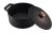 Berlinger Haus Black Rose Collection öntöttvas magas lábas fedővel, 24 cm BH-6492