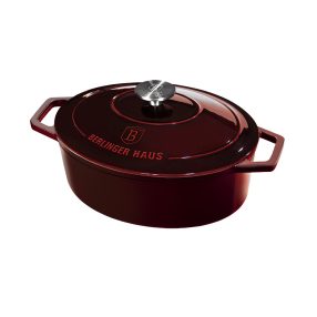 Berlinger Haus Ovális Lábas,30Cm/Burgundy BH-6499 