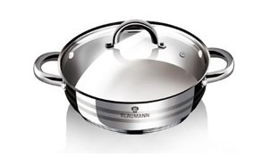 Blaumann Gourmet  line lábas fedővel, rozsdamentes acél 24 cm BL-1003A