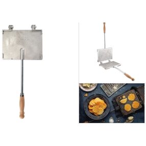 Ostyasütő Alu Négyzet 15x20Cm