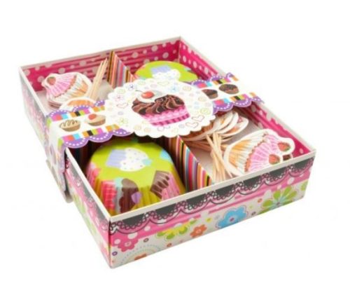 Muffin Díszítő Szett 24+24