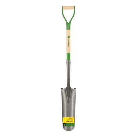 JOHN DEER PEP-16-RBA-JD Árokásó lapát, fordított vállak, 80 cm-es prémium keményfa nyéllel, " D " m