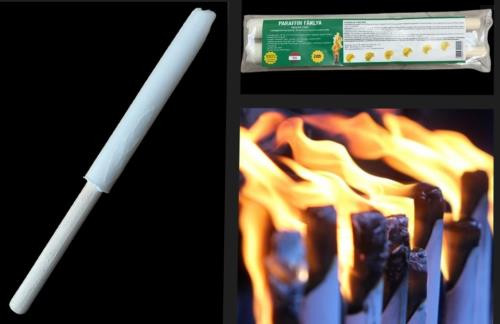 Szúnyogriasztó csepegésmentes paraffinfáklya 45 perces