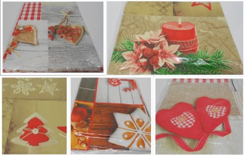 Pvc 100X130 Karácsonyi Terítő