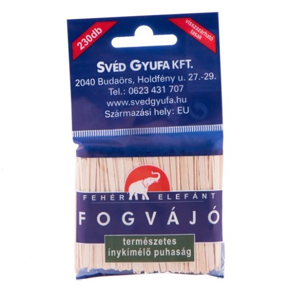 Fogvájó 230Db.Fehér Elefánt