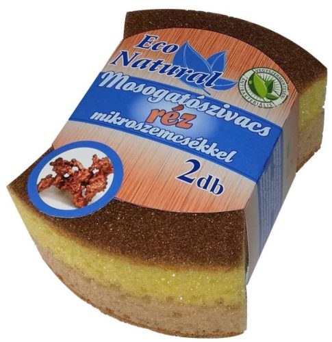 Eco Nat.Mosogatószivacs Réz.