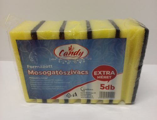 Candy Mosogatószivacs 5Db