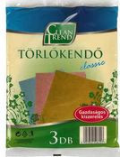 Törlőkendő 3Db.Cleantrend
