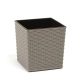 Lamela Juka Eco Rattan hatású  Virágtartó Kaspó  19x19 cm 826