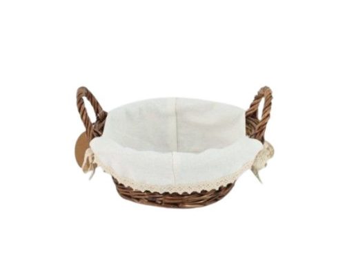 Kosár Textillel 23x10 cm TH41548 