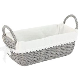 Kosár Textíllel 28x13x10 cm TA24010