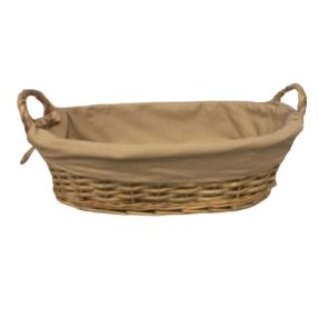 Kosár Textíllel 47 × 28 × 13 cm TH41461