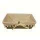 Kosár textillel 28 x 16 x 9 cm TW41273/S