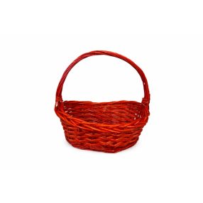 Piros füles kosár 31×22×10/13 cm  TA230242S