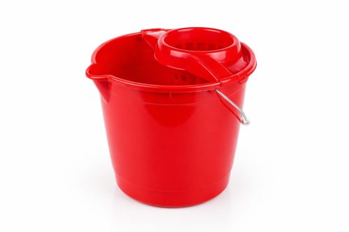 Kerek felmosó vödör csavaróval 12 L