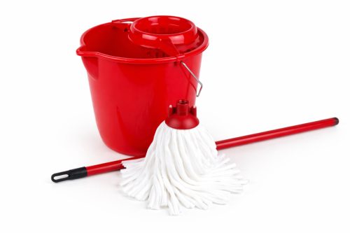 Komplett felmosószett kerek fém füllel 4 részes