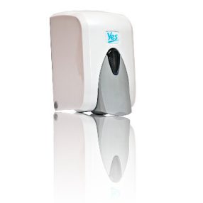 Folyékony szappan adagoló kivehető tartállyal 1 L fehér