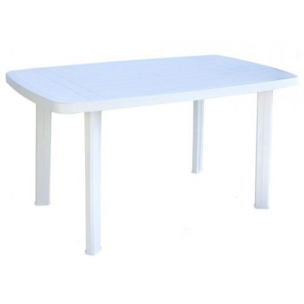 Progarden Faro műanyag kerti asztal fehér 